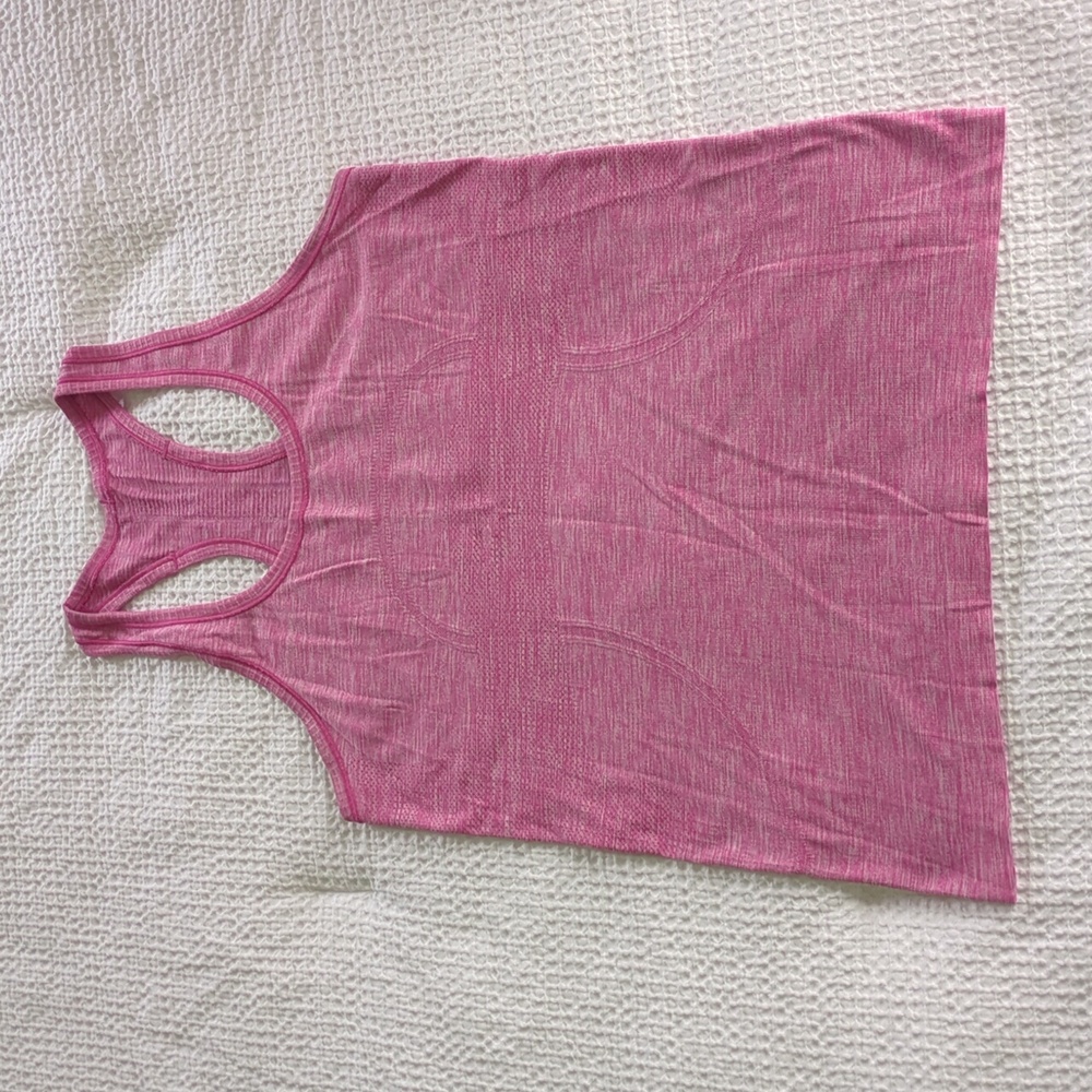 Lululemon Swiftly Tech Racerback 2.0 Tank Top Race Primal Clash Black Pink 8